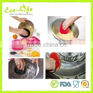 Pot Pan Bowl Cleaning Silicone Scraper, Cake Cream Spatula With Measuring Unit, Baking Tool thumbnail-6