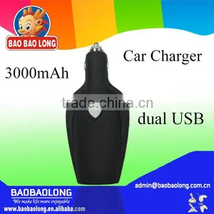 Frosted Touchfeel Usb Dual Car Charger thumbnail-1