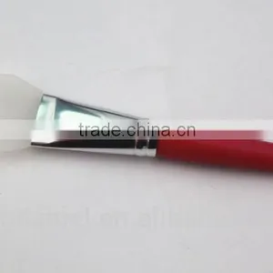 Single Cosmetic Red Crystal Plastic Handle Powder Makeup Brush thumbnail-5