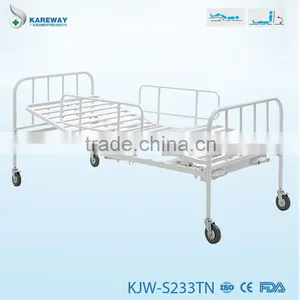 2 Function Adjustable Manual Hospital Double Bed Manufacturer thumbnail-6