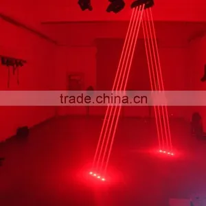 1600mW Red 8lens Fat-beam Moving-Head SpiderLaser Light thumbnail-4