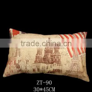 Custom Printing Accept Nature Linen Material Car Seat Cushion thumbnail-1