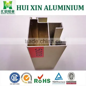 Casement Windows Type Aluminum Extrusion Profiles in Milk Color for Nigeria Market thumbnail-2