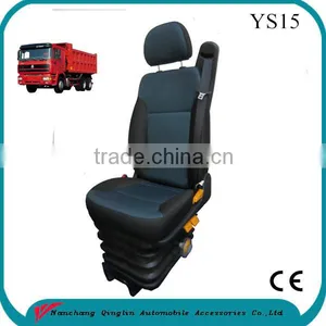 China Comfortable Heavy Duty Truck Suspension Seats With Three-point-belt Electrical Buckle Sensor (YS15-C) thumbnail-1