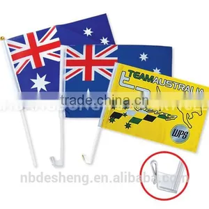 Promotional Custom Car Window Flag Holders thumbnail-1