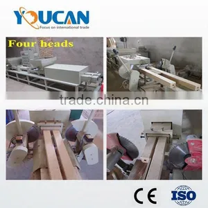 Compressed Wood Block Making Machine/sawdust Block Molding Machine/wood Pallet Block Press Machine thumbnail-1