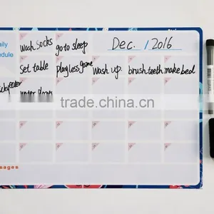 Magnetic Planner Weekly Multi-Purpose Magnet Board for Refrigerator Dry Erase Board Shopping List Memos thumbnail-5