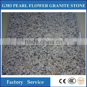 Polished G383 Granite Stone Pearl Flower Stone thumbnail-1