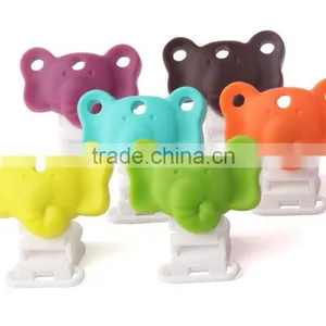 Silicone Elephant Clamp Use in Silicone Teether Bracelet thumbnail-2