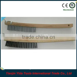 Curved Handle Wire Brush thumbnail-1