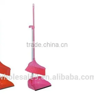 Newest Colorful PP Broom and Dustpan Set thumbnail-2