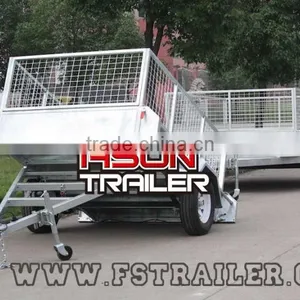 Professional Manufactural Fully Welded Cage Trailer With Ramp (8x5'/ADR/Hot Dip Gal) 2016 thumbnail-3