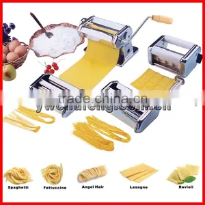 5 in 1 Stainless Steel Pasta Lasagne Spaghetti Tagliatelle Ravioli Maker Machine thumbnail-1