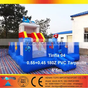 Inflatable Bouncer Tinfla 04 in PVC Tarpaulin Materials thumbnail-4