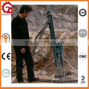 GD Best Seller Quarry Blasting Small Portable Borehole Mini Rock Drill Machine thumbnail-1