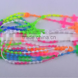 Cross Silicone Necklace thumbnail-1