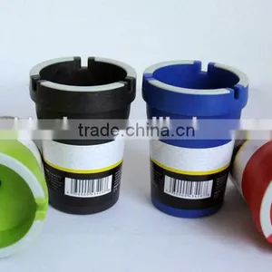Car Ashtray With Glue on the Top High Quality Plastic Ashtray Portable Ashtry Multi-color Car Ashtray thumbnail-5