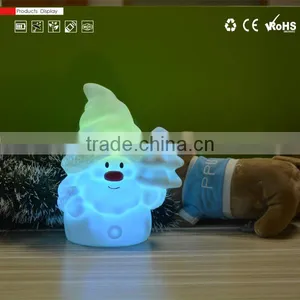 Soft Snowman LED Night Light for Children thumbnail-4