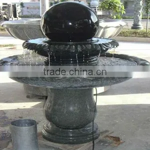 Stone Rotating Ball Fountain thumbnail-1