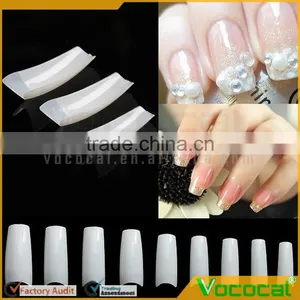 500 PCS Women Ladies Home Salon ABS False Artificial Nail Art Tips Decorations thumbnail-5