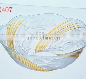 Plastic Fruit Bowl W/tulip thumbnail-1