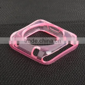 Ultra Thin Transparent Soft TPU Case for Apple Watch Accessories Rugged Cases thumbnail-4
