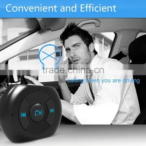 2017 3.5mm Blutooth Car Handsfree Car Stereo Bluetooth Aux Adapter thumbnail-2