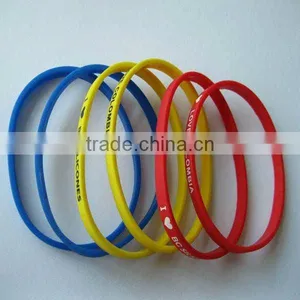 Mini Silicone Bracelet or Wristband thumbnail-1