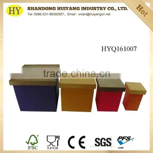 Custom Painted Wood Toy Box thumbnail-1