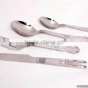 Stainless Steel Indian New Design Unique Cutlery Sets thumbnail-1