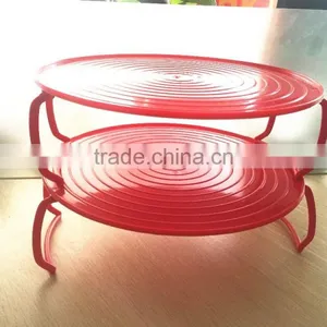 High Quality Plastic Ovenware Tray Rack Cover,plate Holder thumbnail-5