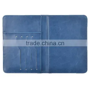 2017 Personalized Custom Slim Mens RFID Travel Leather Passport Wallet thumbnail-4