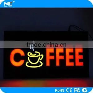 Led Resin Board/ Open Sign Board for Use Coffee and Bar Shop thumbnail-4