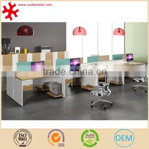 Laminated Chipboard Office Desk for Staffs thumbnail-3
