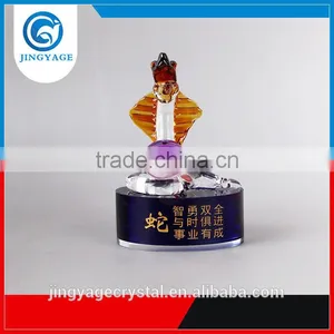 Jingyage Custom Made Crystal Animal Design Crystal Snake Deep Souvenir Gift thumbnail-1