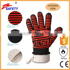 Chinese Manufacture Heat Resistant Oven Gloves thumbnail-1