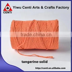 Top Sale Cheapest Terracotta Bakers Twine Terracotta Red Solid Bakers Twine for Packing Gift thumbnail-1