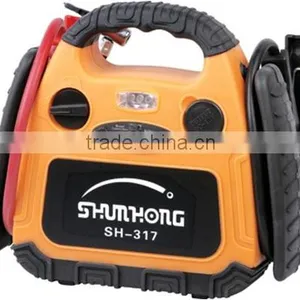 3 in 1 Car Battery Jump Starter Power Bank With Air Compressor thumbnail-1