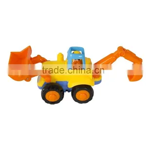 Push and Go Friction Powered Car Toys,Tractor, Bull Dozer Truck, Cement Mixer, Dump Truck From ICTC Factory thumbnail-3