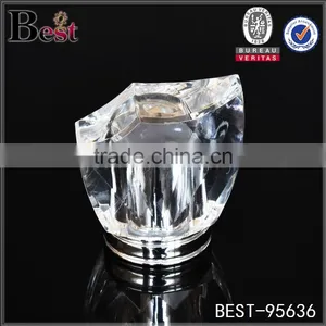 Surlyn Clear Plastic Bottle Cap, Luxury Crystal Plastic Bottle Cap for Perfume Bottle thumbnail-1