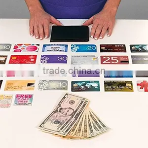 2016 Wholesale Pu-leather Material Men's Wallet Card Holder for 24pcs Card thumbnail-1