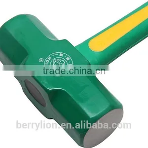 Berrylion TPR Handle High Grade Stone Hammer 2-16Pounds Stone Hammer thumbnail-3