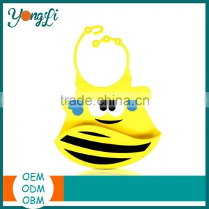 China Supplier High Grade Baby Silicone Bib thumbnail-1
