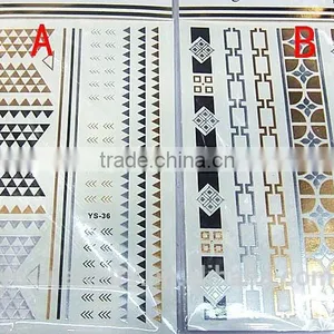 T001-018 Fashion Body Art Removable Waterproof Temporary Tattoo thumbnail-1
