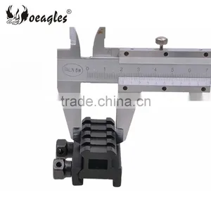 D0028 21mm Picatinny Rail Weaver Huntng Accessories Gun Scope Mount Raiser Rail Weaver With 2 Stop Pins thumbnail-6