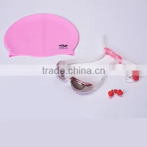 With Logo Printed Promotional Kids Swimming Set Swimming Goggles Caps Accessories thumbnail-2
