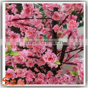Wholsale China Customized Artifical Cherry Tree Decor Indoor Artificial Cherry Bilossom Tree Fake Cherry Tree for Sale thumbnail-6