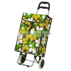 Folding Shopping Trolley Cart thumbnail-1