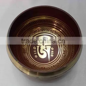 Best Selling Symbolic Colored Meditation Singing Bowl thumbnail-2