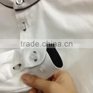 Custom Boys Dress Shirts Wholesale Banded Collar White Dress Shirts thumbnail-3